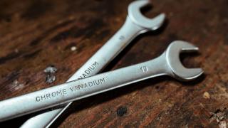 doppelmaulschlüssel, mechaniker, reparatur